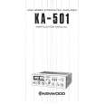 KENWOOD KA501 Owners Manual KENWOOD KA501 Owners Manual