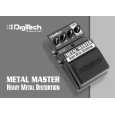 HARMAN METAL MASTER Owners Manual HARMAN METAL MASTER Owners Manual
