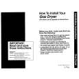 WHIRLPOOL LGL8858DQ0 Installation Manual WHIRLPOOL LGL8858DQ0 Installation Manual