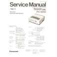 PANASONIC PV5000 Service Manual PANASONIC PV5000 Service Manual