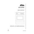 JUNO-ELECTROLUX JUNO JES 6540 Owners Manual JUNO-ELECTROLUX JUNO JES 6540 Owners Manual