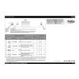WHIRLPOOL ADG 644 BR Quick Start WHIRLPOOL ADG 644 BR Quick Start