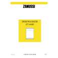 ZANUSSI ZT6905 Owners Manual ZANUSSI ZT6905 Owners Manual