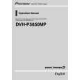 PIONEER DVH-P580MP/XU/RE Owners Manual PIONEER DVH-P580MP/XU/RE Owners Manual