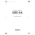 ONKYO CDC3.4 Owners Manual ONKYO CDC3.4 Owners Manual