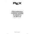 REX-ELECTROLUX FI285/2TD Instrukcja Obsługi REX-ELECTROLUX FI285/2TD Instrukcja Obsługi