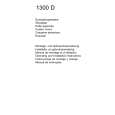 AEG 1300D-D Owners Manual AEG 1300D-D Owners Manual