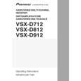PIONEER VSX-D712-K/MYXJIEW Owners Manual PIONEER VSX-D712-K/MYXJIEW Owners Manual