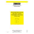 ZANUSSI TDE4124 Owners Manual ZANUSSI TDE4124 Owners Manual