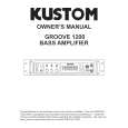 KUSTOM GROOVE1200 Owners Manual KUSTOM GROOVE1200 Owners Manual