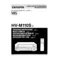 AIWA HV-M110S Z Owners Manual AIWA HV-M110S Z Owners Manual