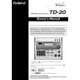ROLAND TD-20 Owners Manual ROLAND TD-20 Owners Manual