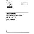 ZANUSSI R140XA Owners Manual ZANUSSI R140XA Owners Manual