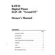 KAWAI EGP10 Owners Manual KAWAI EGP10 Owners Manual