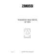 ZANUSSI ZJ1284 Owners Manual ZANUSSI ZJ1284 Owners Manual