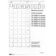 PANASONIC TX25GV10 Owners Manual PANASONIC TX25GV10 Owners Manual