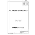 NIKON AF-S ZOOM-NIKKOR 28-70MM F/2.8D IF Parts Catalog NIKON AF-S ZOOM-NIKKOR 28-70MM F/2.8D IF Parts Catalog