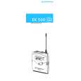 SENNHEISER EK500G2 Owners Manual SENNHEISER EK500G2 Owners Manual