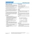 SHURE 598T Owners Manual SHURE 598T Owners Manual