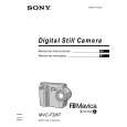 SONY MVC-FD87 Owners Manual SONY MVC-FD87 Owners Manual