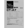 PIONEER CT-A7 Service Manual PIONEER CT-A7 Service Manual