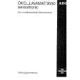 AEG LAV9550 Owners Manual AEG LAV9550 Owners Manual