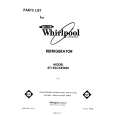 WHIRLPOOL ET18SCXRWR0 Parts Catalog WHIRLPOOL ET18SCXRWR0 Parts Catalog
