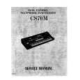 YAMAHA CS70M Service Manual YAMAHA CS70M Service Manual