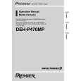 PIONEER DEH-P470MP Owners Manual PIONEER DEH-P470MP Owners Manual
