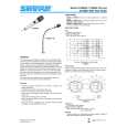 SHURE 515SBG-18X Owners Manual SHURE 515SBG-18X Owners Manual