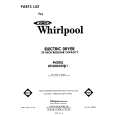 WHIRLPOOL LE5800XKW1 Parts Catalog WHIRLPOOL LE5800XKW1 Parts Catalog