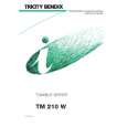 TRICITY BENDIX TM210W Owners Manual TRICITY BENDIX TM210W Owners Manual