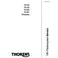 THORENS TD316 Service Manual THORENS TD316 Service Manual