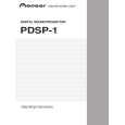 PIONEER CU-PDSP-1/EW Owners Manual PIONEER CU-PDSP-1/EW Owners Manual