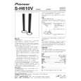 PIONEER S-H610V/XCN5 Owners Manual PIONEER S-H610V/XCN5 Owners Manual