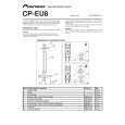 PIONEER CP-EU8 Owners Manual PIONEER CP-EU8 Owners Manual