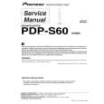 PIONEER PDP-S60/XTW/E5 Service Manual PIONEER PDP-S60/XTW/E5 Service Manual
