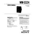 SONY WM-EX24 Service Manual SONY WM-EX24 Service Manual