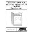 ZANUSSI EC5614 Owners Manual ZANUSSI EC5614 Owners Manual