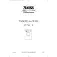 ZANUSSI ZWF1211W Owners Manual ZANUSSI ZWF1211W Owners Manual