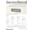 PANASONIC CQFX44G/LEN Service Manual PANASONIC CQFX44G/LEN Service Manual
