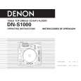 UNKNOWN DN-S1000 Owners Manual UNKNOWN DN-S1000 Owners Manual