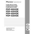 PIONEER PDP-R05E/WYVI Owners Manual PIONEER PDP-R05E/WYVI Owners Manual