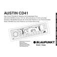 BLAUPUNKT AUSTIN CD41 Owners Manual BLAUPUNKT AUSTIN CD41 Owners Manual