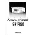 PIONEER CT-F500 Service Manual PIONEER CT-F500 Service Manual