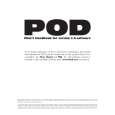 LINE6 POD Owners Manual LINE6 POD Owners Manual