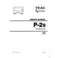 TEAC P2S Service Manual TEAC P2S Service Manual