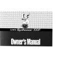 KAWAI 100F Owners Manual KAWAI 100F Owners Manual
