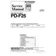 PIONEER PDF25 Service Manual PIONEER PDF25 Service Manual