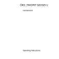 AEG FAV520 Owners Manual AEG FAV520 Owners Manual